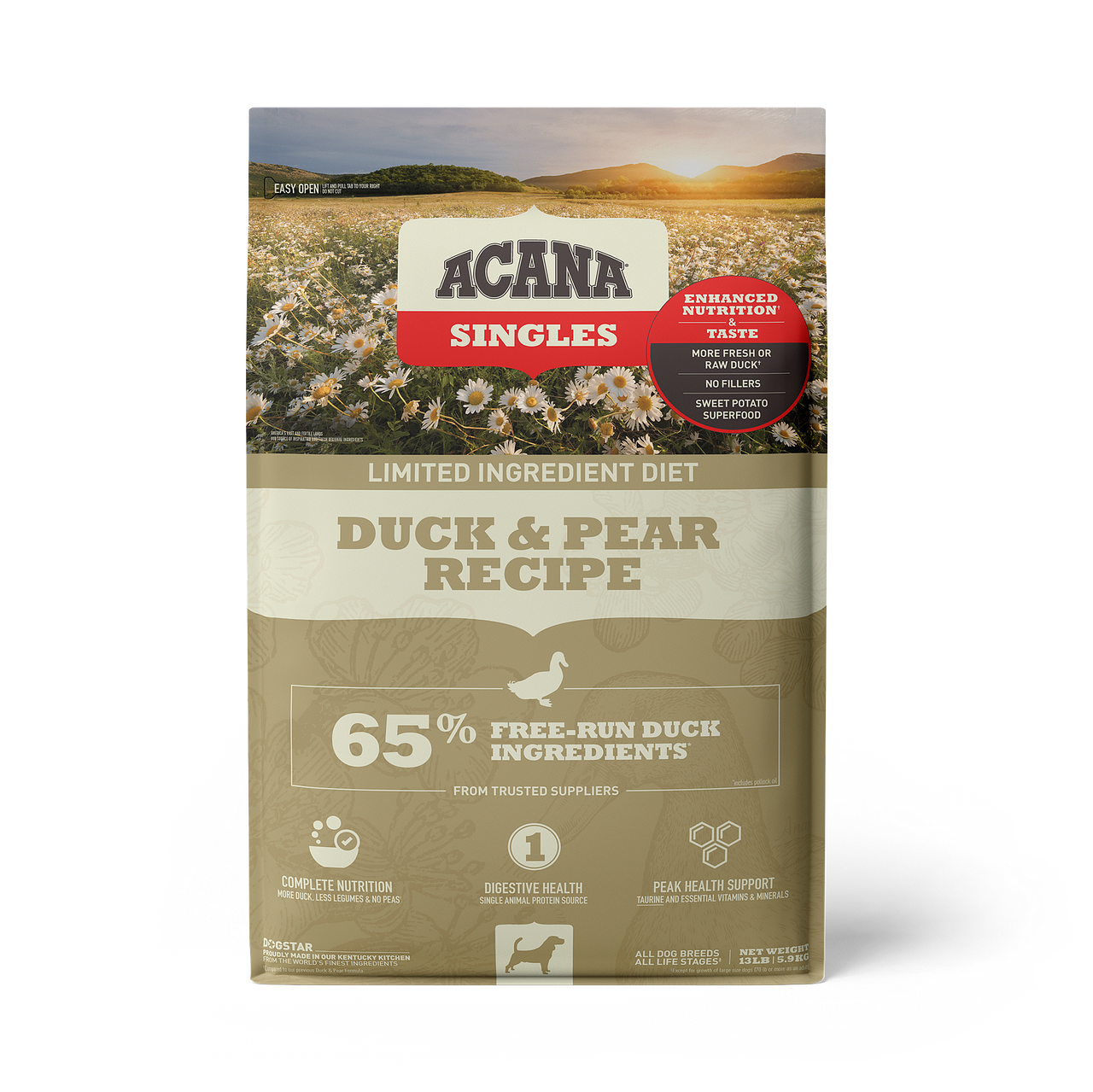 Acana Dry Dog Food Singles Duck & Pear