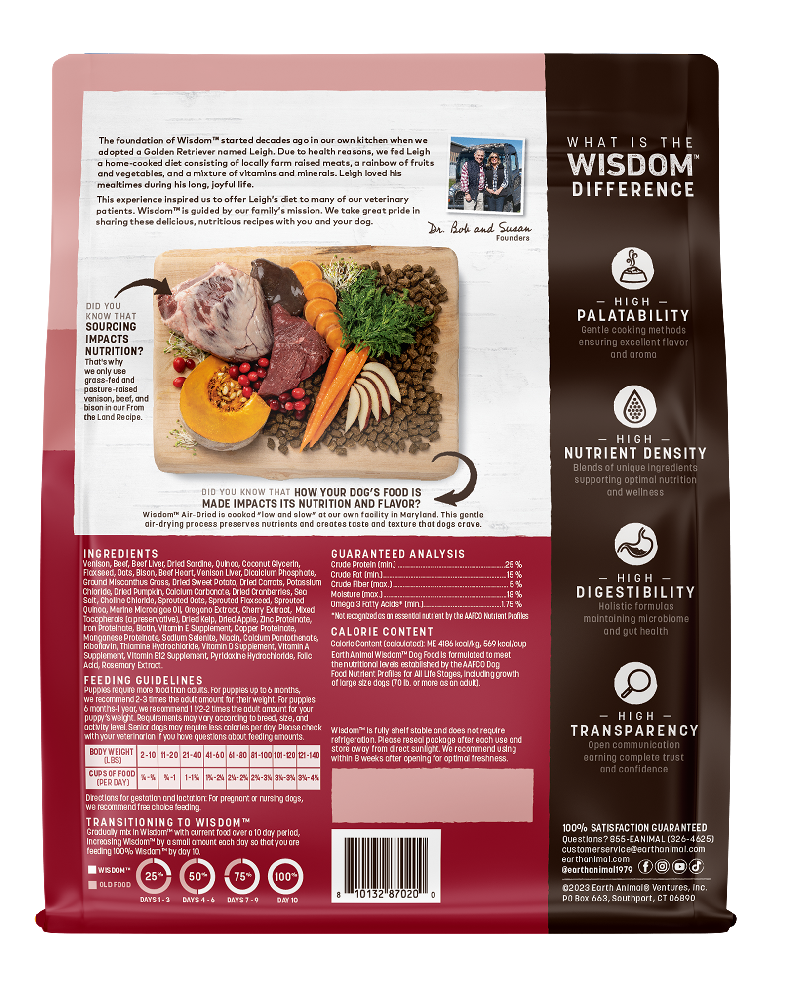 Earth Animal Wisdom Air-Dried From the Land Recipe