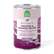 Open Farm Canned Chicken & Salmon Recipe Pate 12.5oz