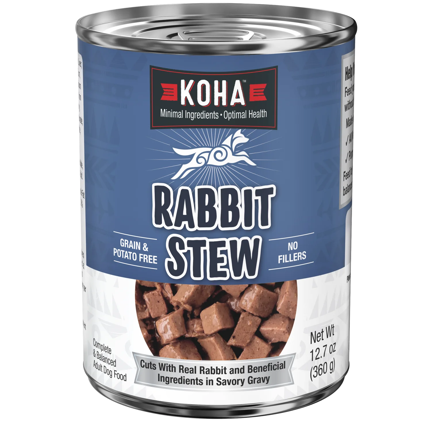 Koha Canned Dog Food Rabbit Stew 12.7oz
