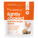 SmallBatch Frozen Lightly Cooked Dog Food Chicken