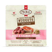 Primal Freeze Dried Cat Food Beef & Salmon