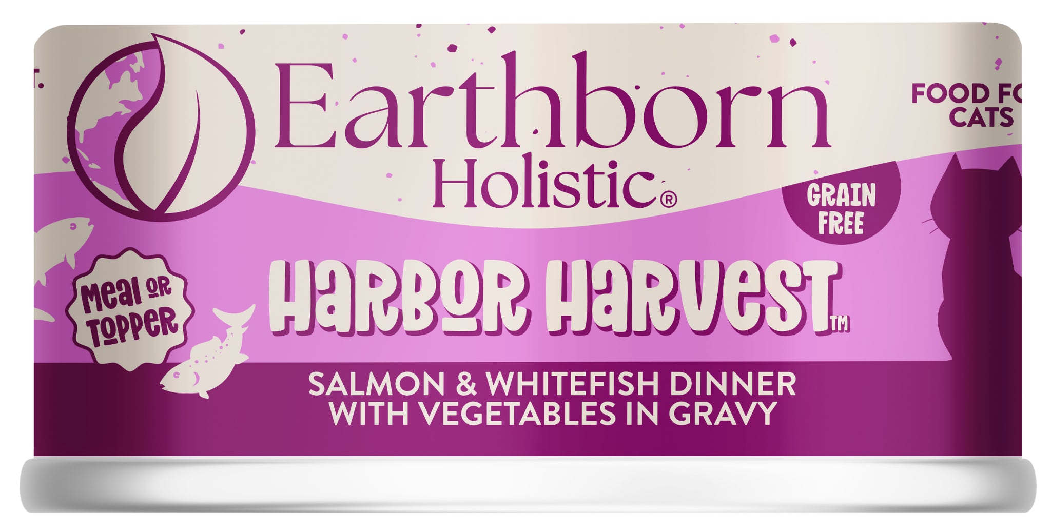 Earthborn Canned Cat Food Harbor Harvest