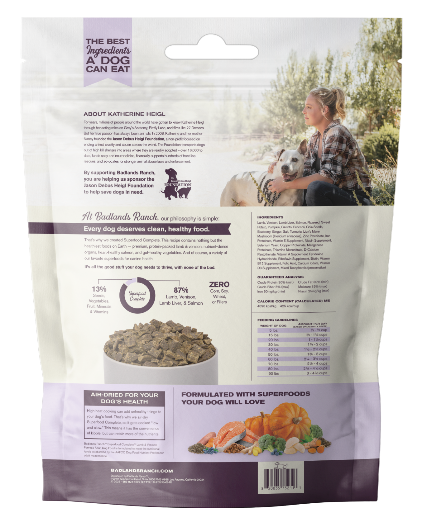 Badlands Ranch Superfood Complete Lamb & Venison Formula