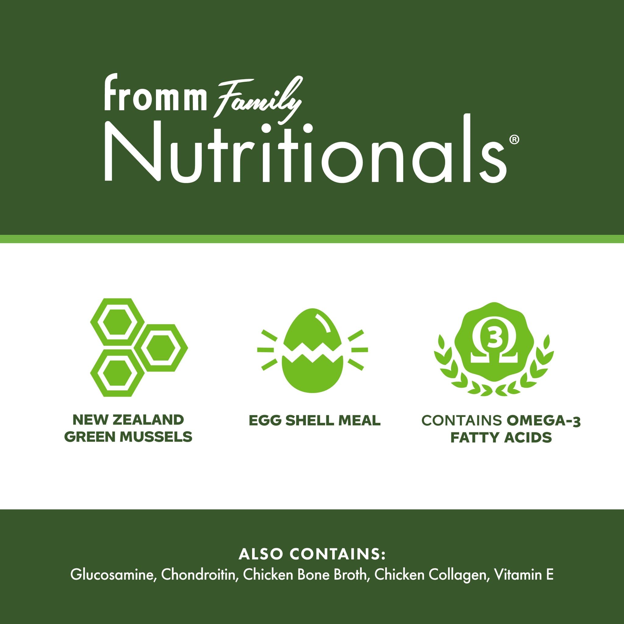 Fromm Nutritionals Mobility Functional Dog Treats 6oz