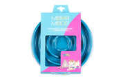 Messy Mutts Interactive Slow Feeder Blue