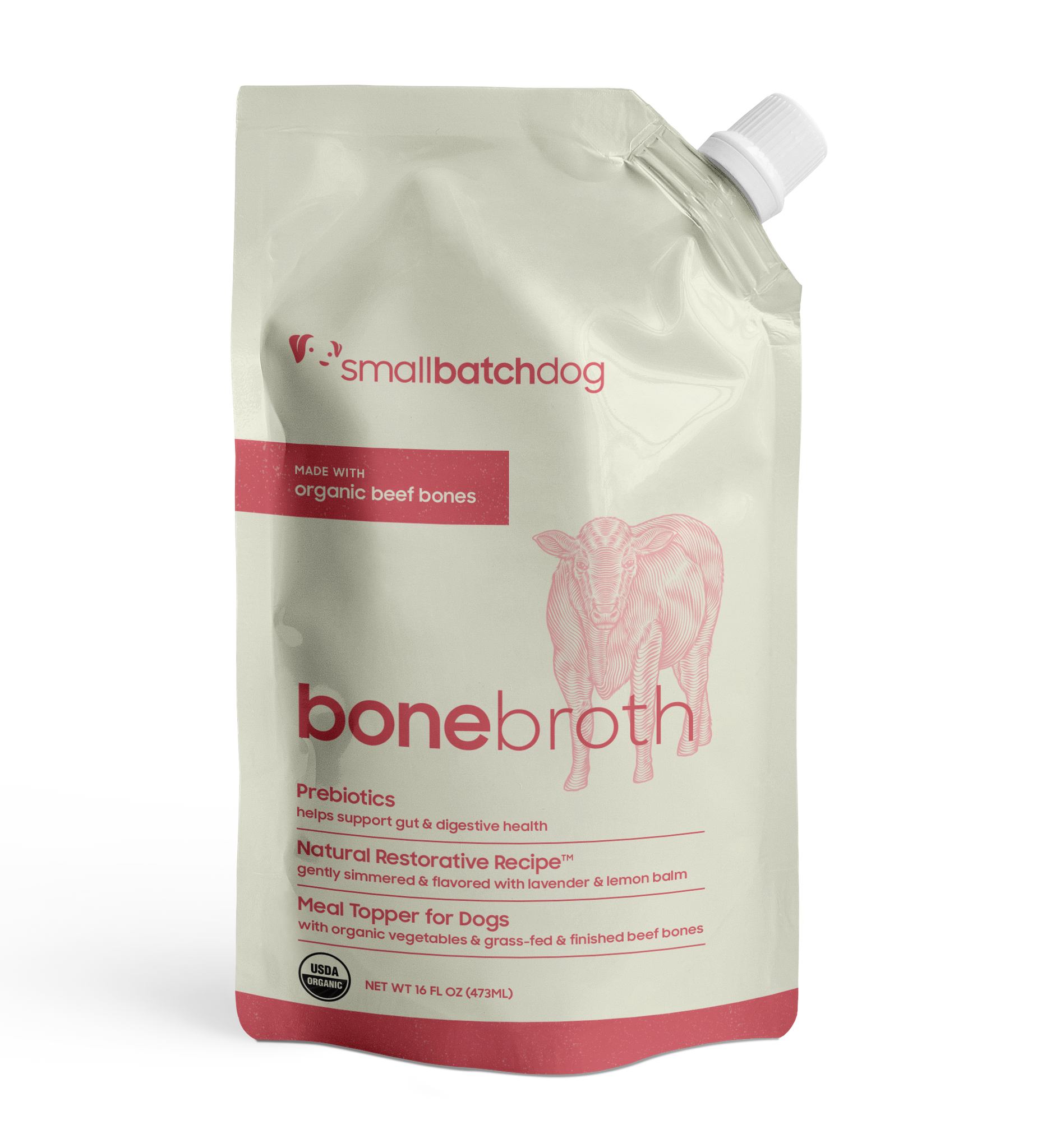 Smallbatch Organic Beef Bone Broth 16oz