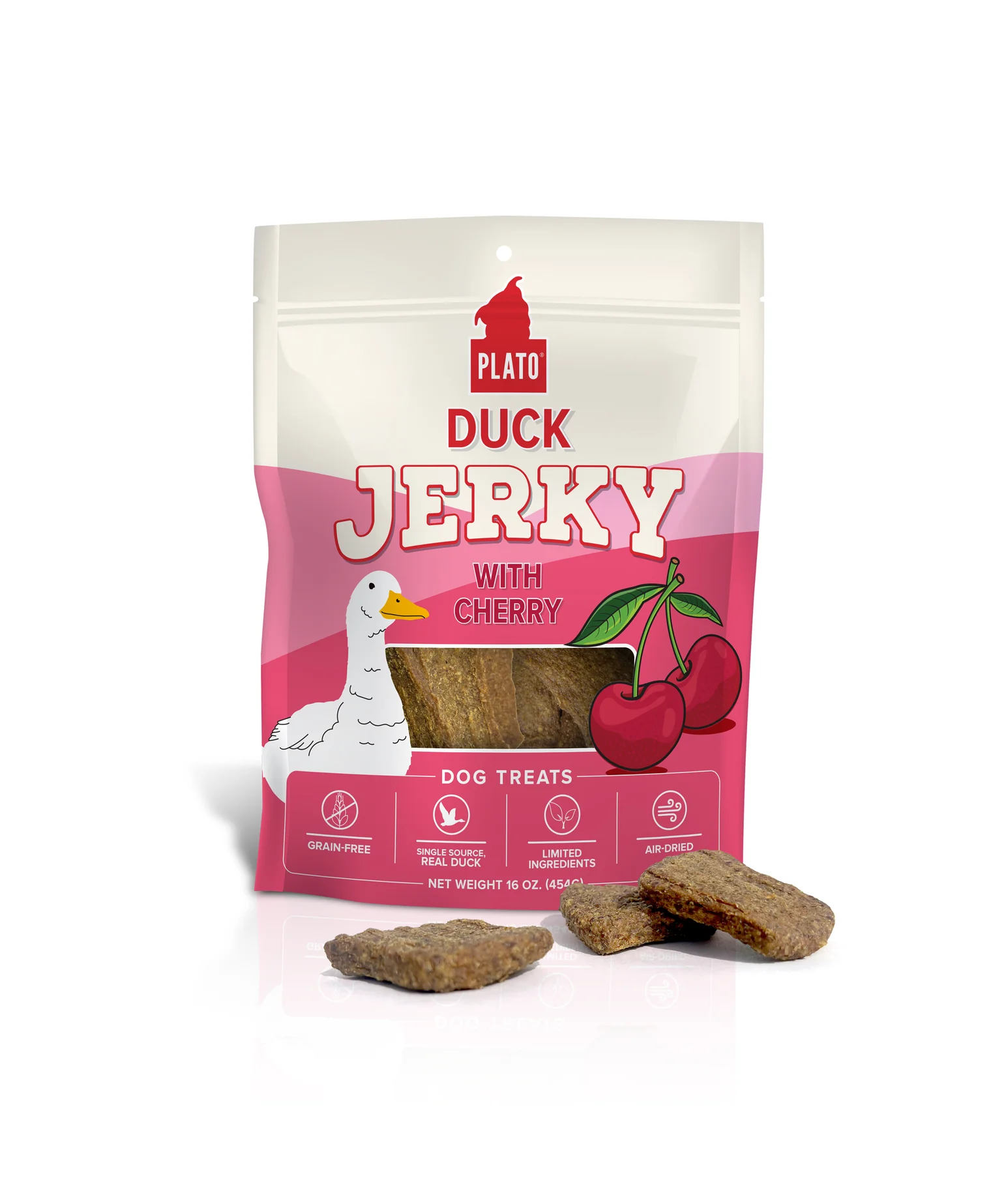 Plato Duck with Cherry Jerky