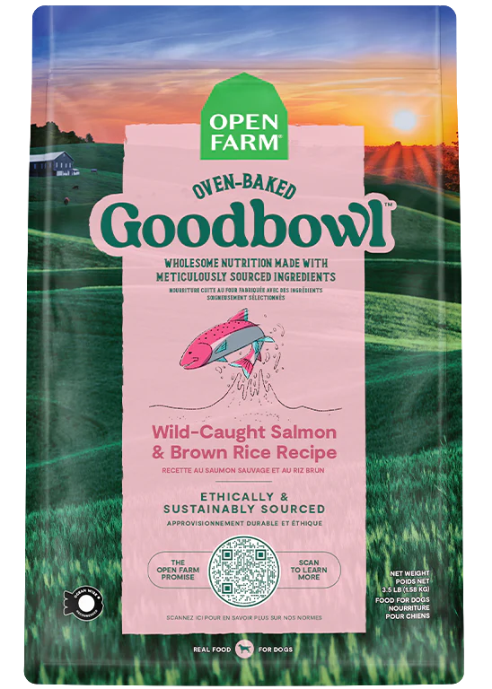 Open Farm Good Bowl Wild Caught Salmon & Brown Rice Recipe