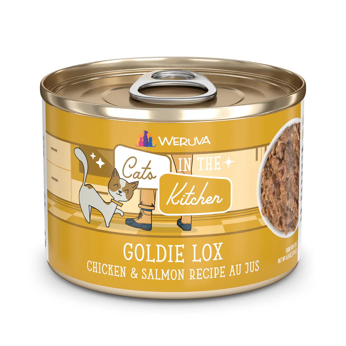 Weruva Canned Cat Food Goldie Lox