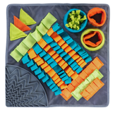 Messy Mutts Square Forage/Snuffle Mat with Lick Mat