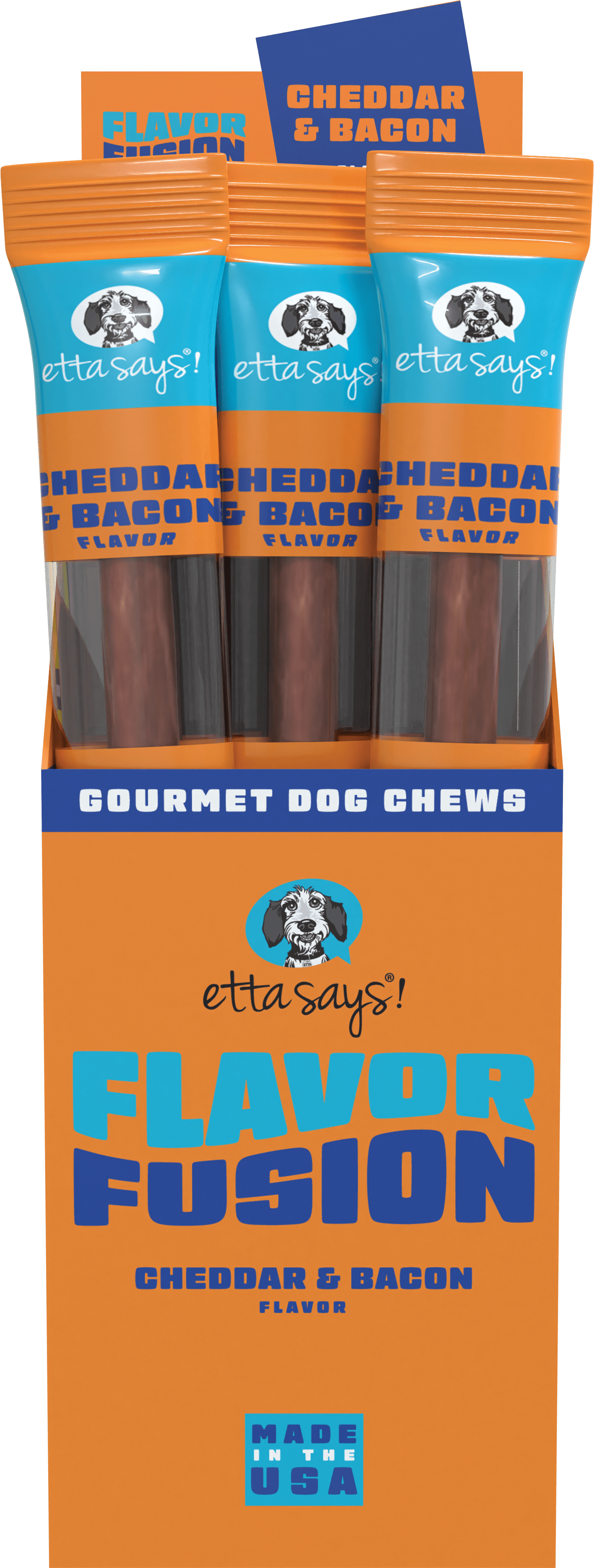 Etta Says Flavor Fusion Cheddar & Bacon Chew