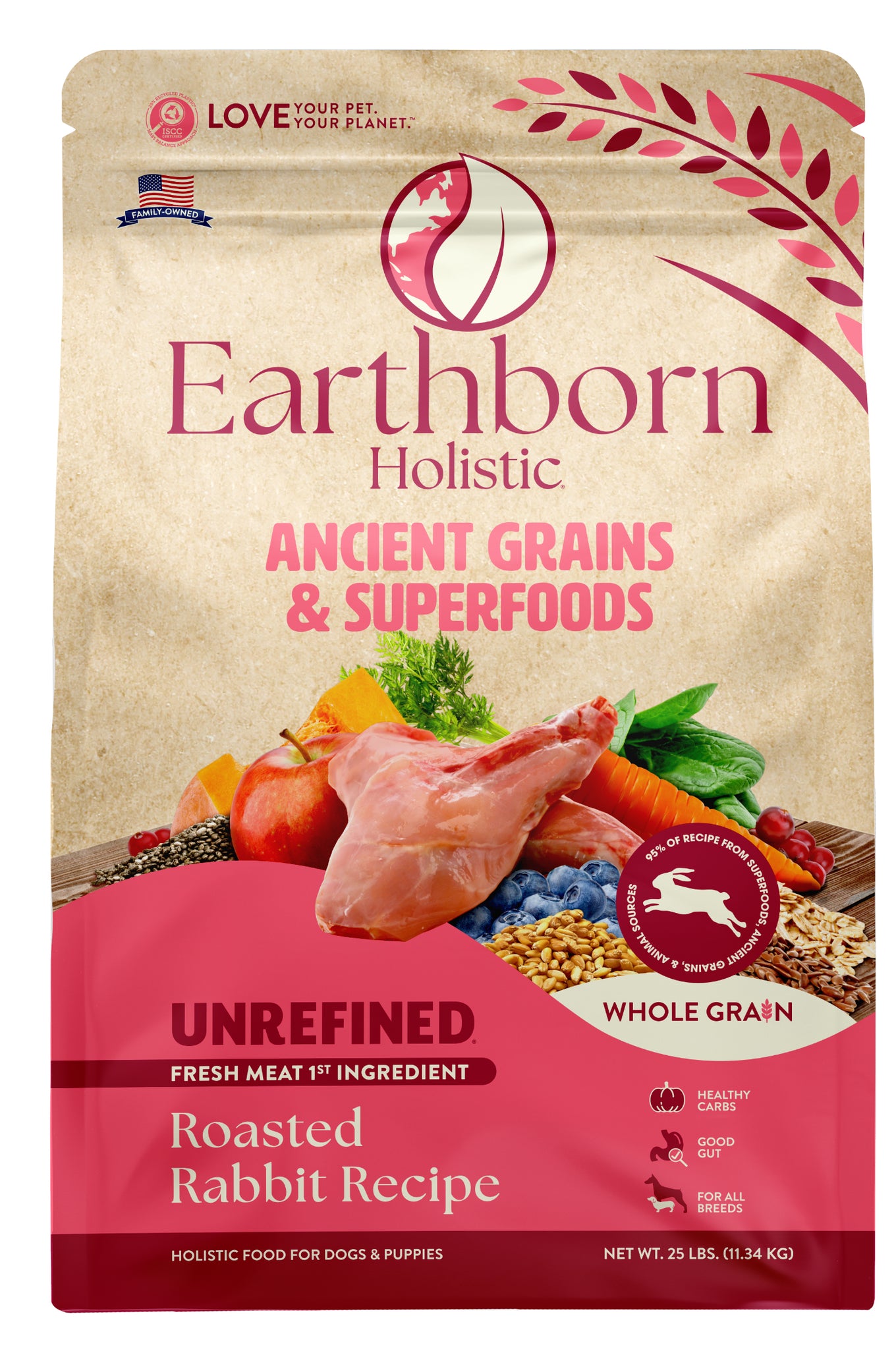 Earthborn Unrefined Roasted Rabbit