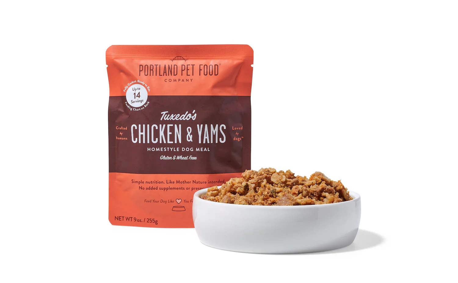Portland Pet Chicken & Yams Pouch 9oz