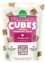 Open Farm Freeze Dried Raw Cubes Chicken Liver 3oz