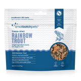 SmallBatch Freeze Dried Rainbow Trout Treats 2oz