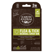 Earth Animal Herbal Flea & Tick Spot On 3pk