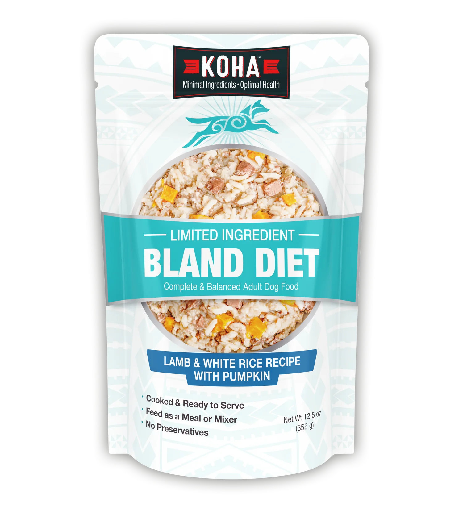 Koha Limited Ingredient Bland Diet Lamb & White Rice Recipe 12.5oz