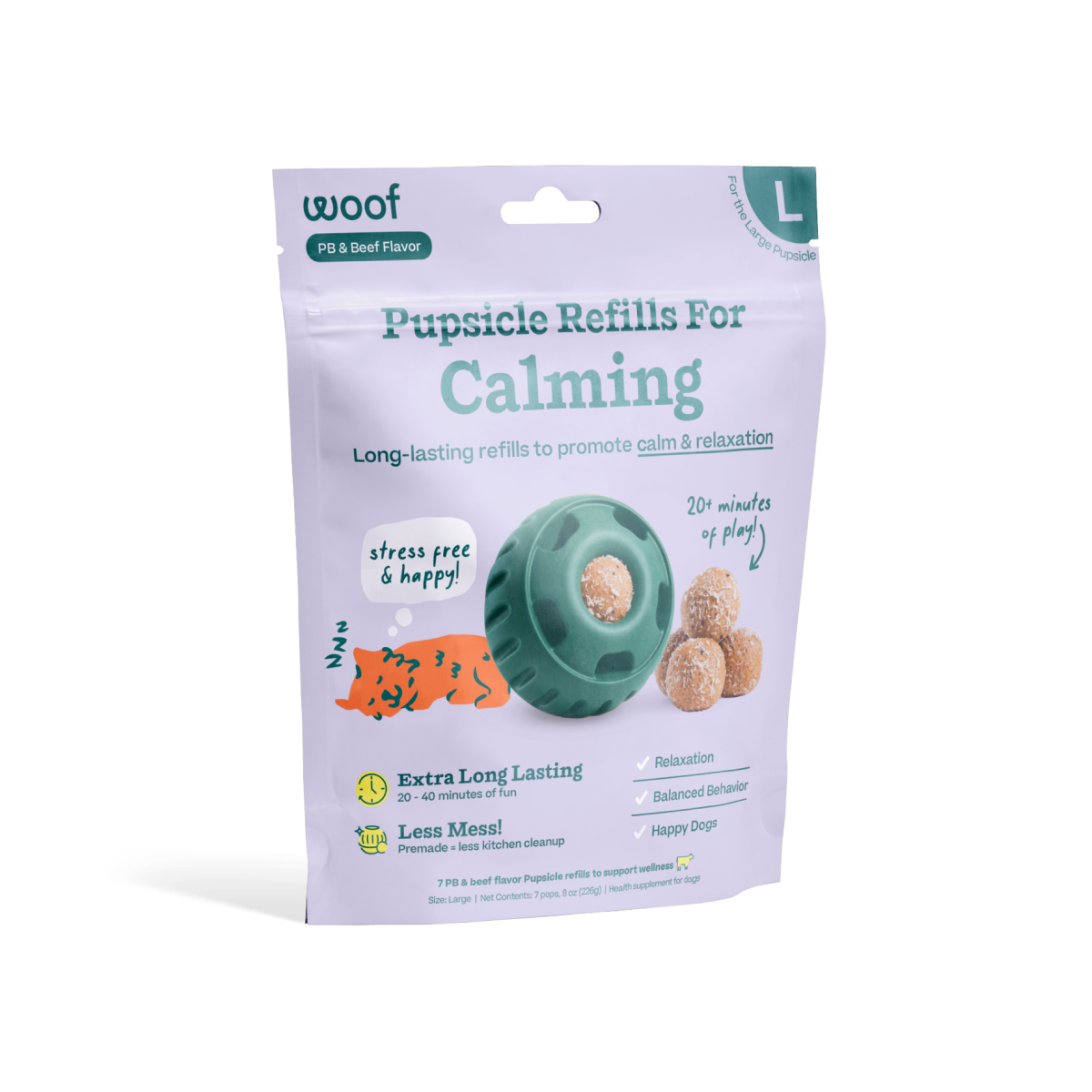 Woof Pupsicle Refill Pops Calming