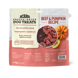 Acana Freeze Dried Treats Beef & Pumpkin 1.25oz