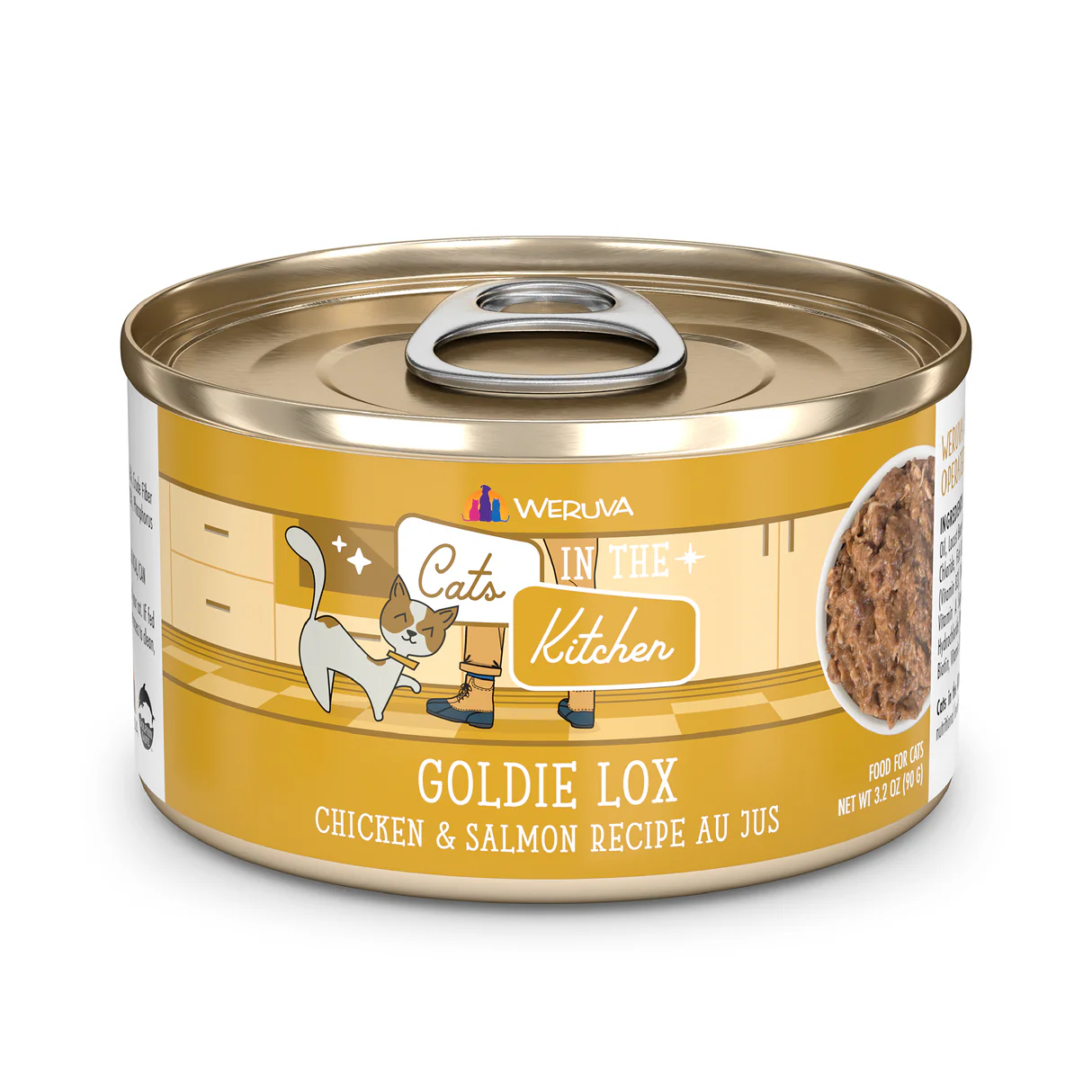 Weruva Canned Cat Food Goldie Lox