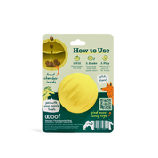 Woof Forager Flyball Yellow