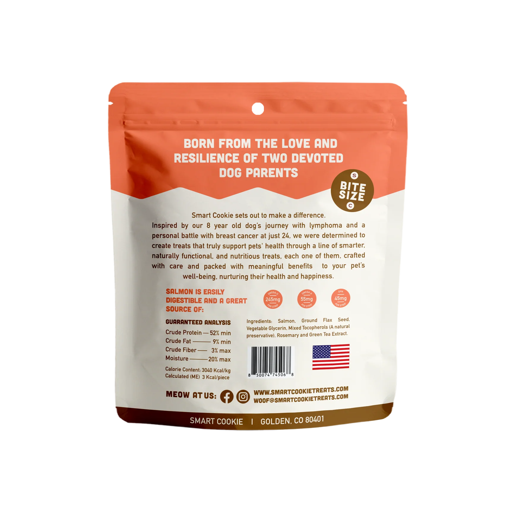 Smart Cookie Cat Salmon Jerky 2oz