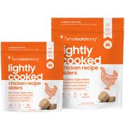 SmallBatch Frozen Lightly Cooked Dog Food Chicken