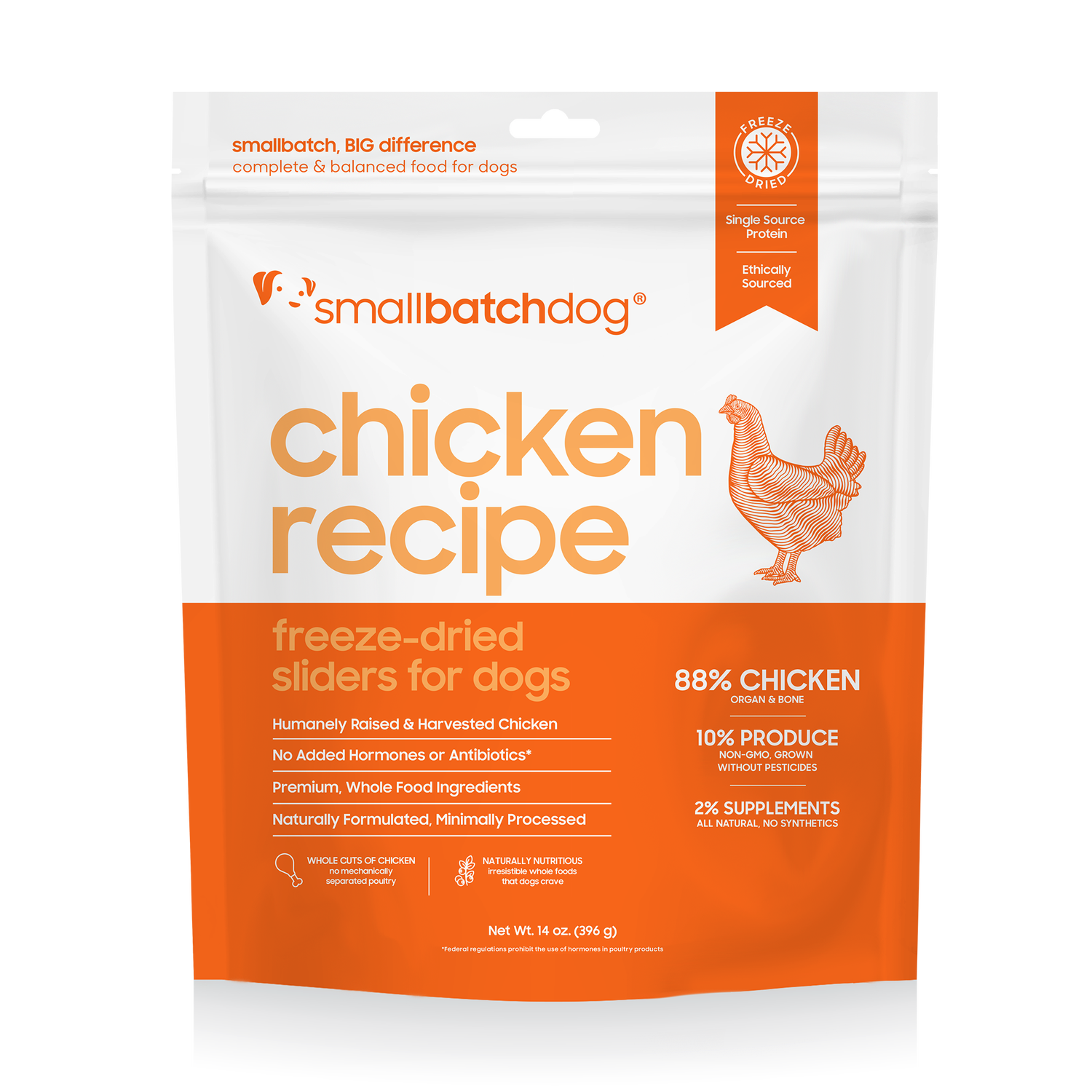 SmallBatch Freeze Dried Chicken Sliders