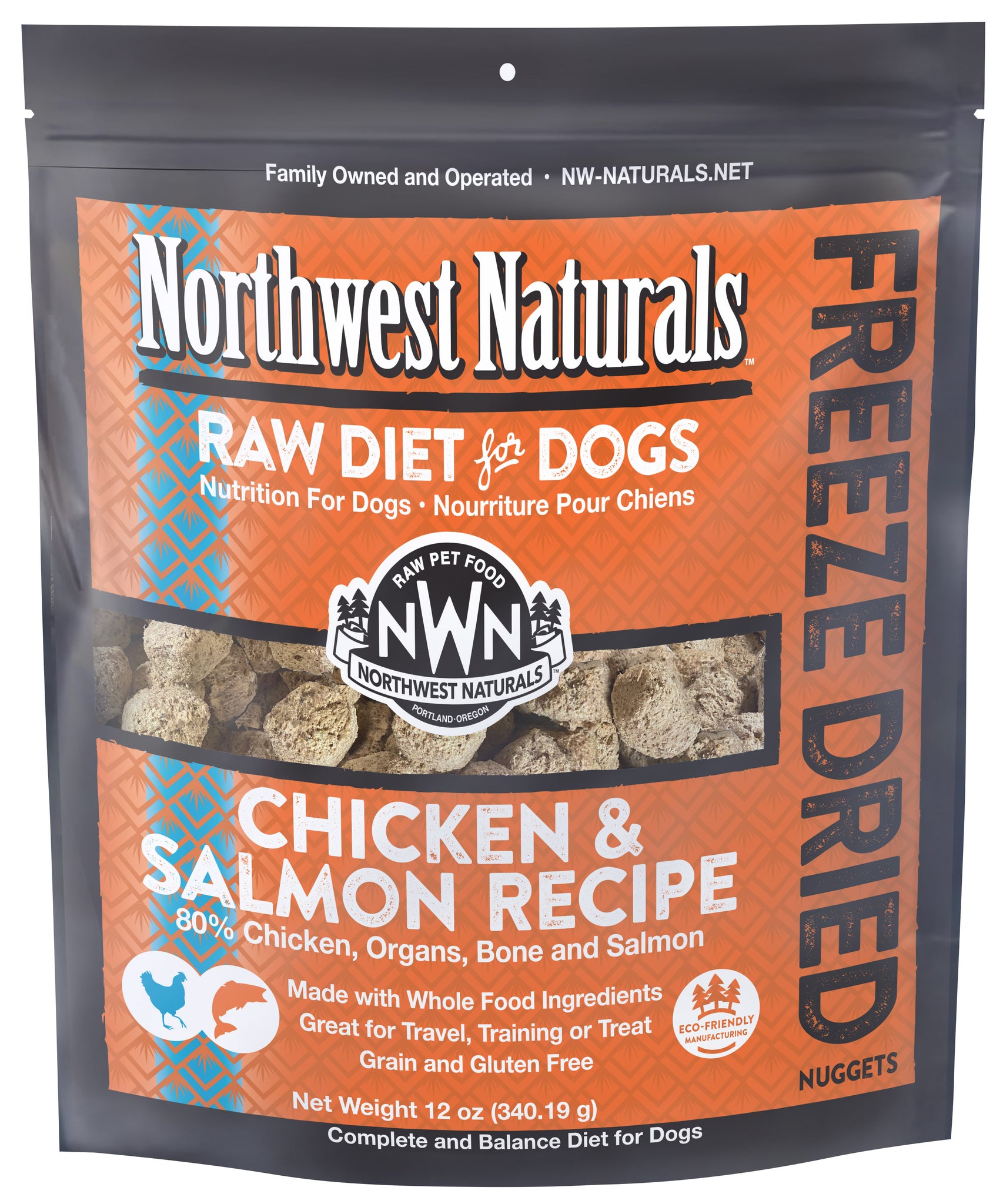Northwest Naturals Freeze Dried Chicken & Salmon Recipe