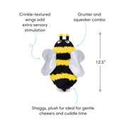 FabDog Fluffy Bumble Bee