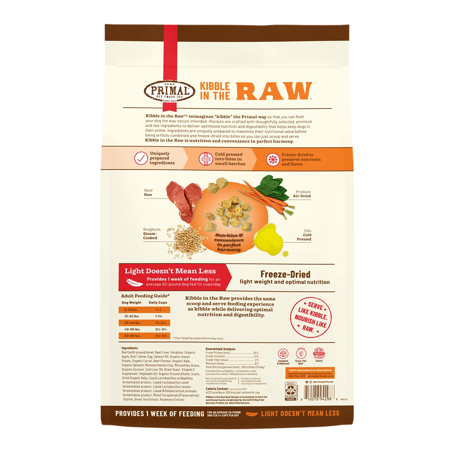 Primal Kibble In The Raw Beef Recipe