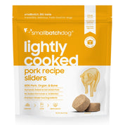 SmallBatch Frozen Lightly Cooked Dog Food Pork