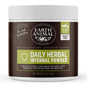 Earth Animal Daily Herbal Internal Powder Yeast Free 8oz