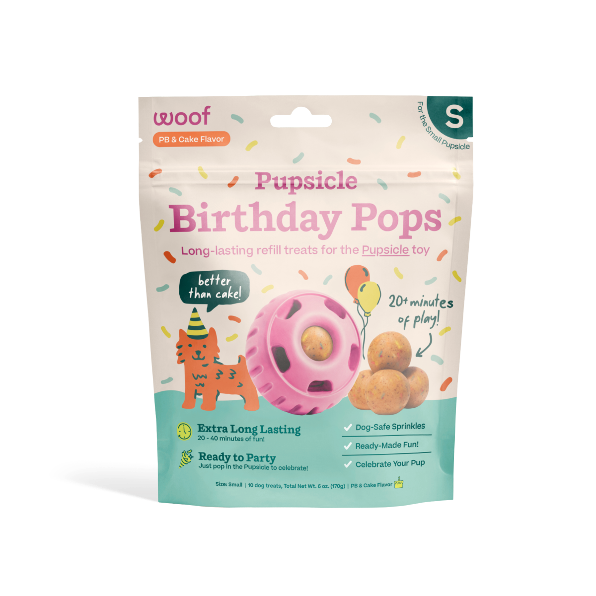 Woof Pupsicle Refill Pops Birthday