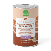 Open Farm Canned Chicken & Grass Fed Beef Recipe Pate 12.5oz