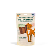 Woof BullySafe Free Range Bully Sticks 6in 5 Pack