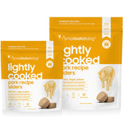 SmallBatch Frozen Lightly Cooked Dog Food Pork