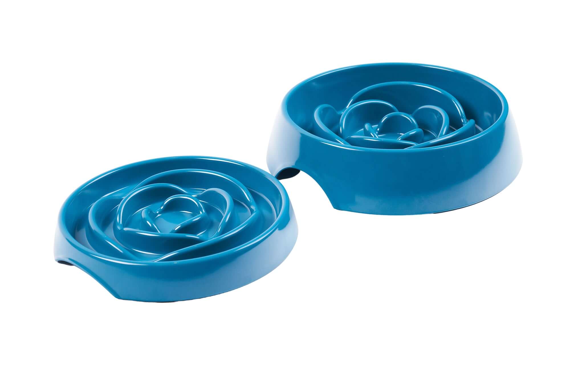 Messy Mutts Interactive Slow Feeder Blue