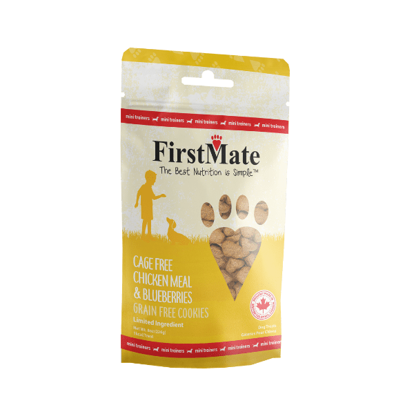 FirstMate Mini Trainers Cage Free Chicken & Blueberry 8oz