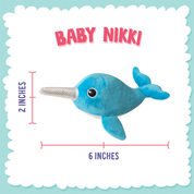 Snugarooz Baby Nikkie The Narwhal