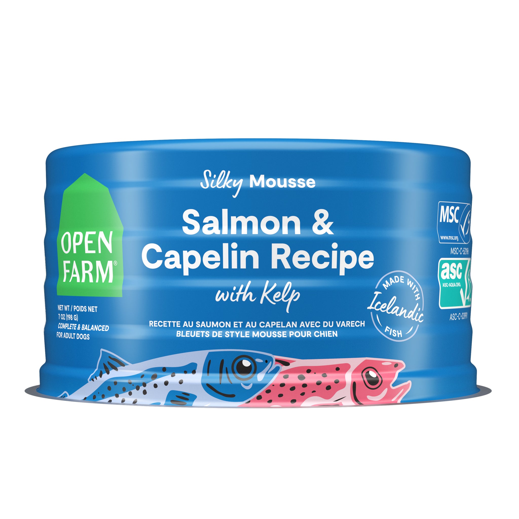 Open Farm Canned Salmon & Capelin Recipe