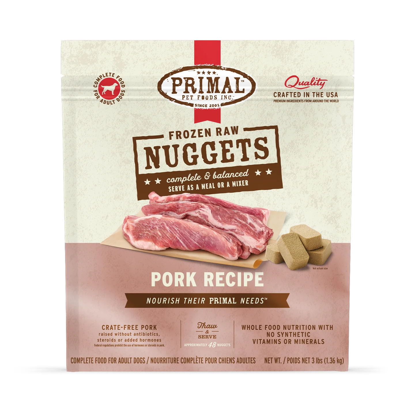Primal Raw Dog Food Pork