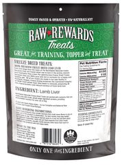 Northwest Naturals Freeze Dried Lamb Liver Treats 3oz