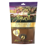 Zignature Soft Dog Treats Pork 4oz
