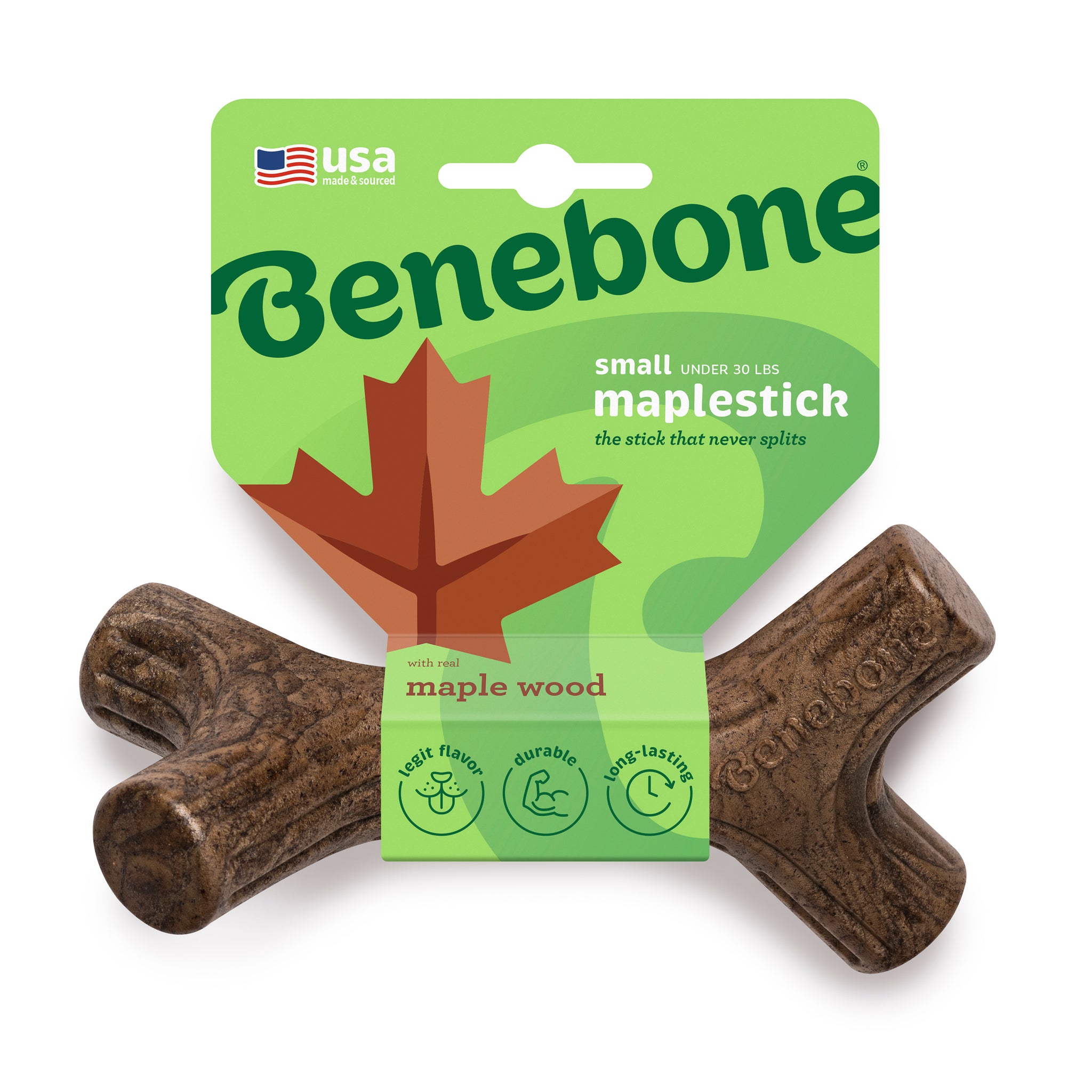 Benebone Dog Chew Stick Maple Wood