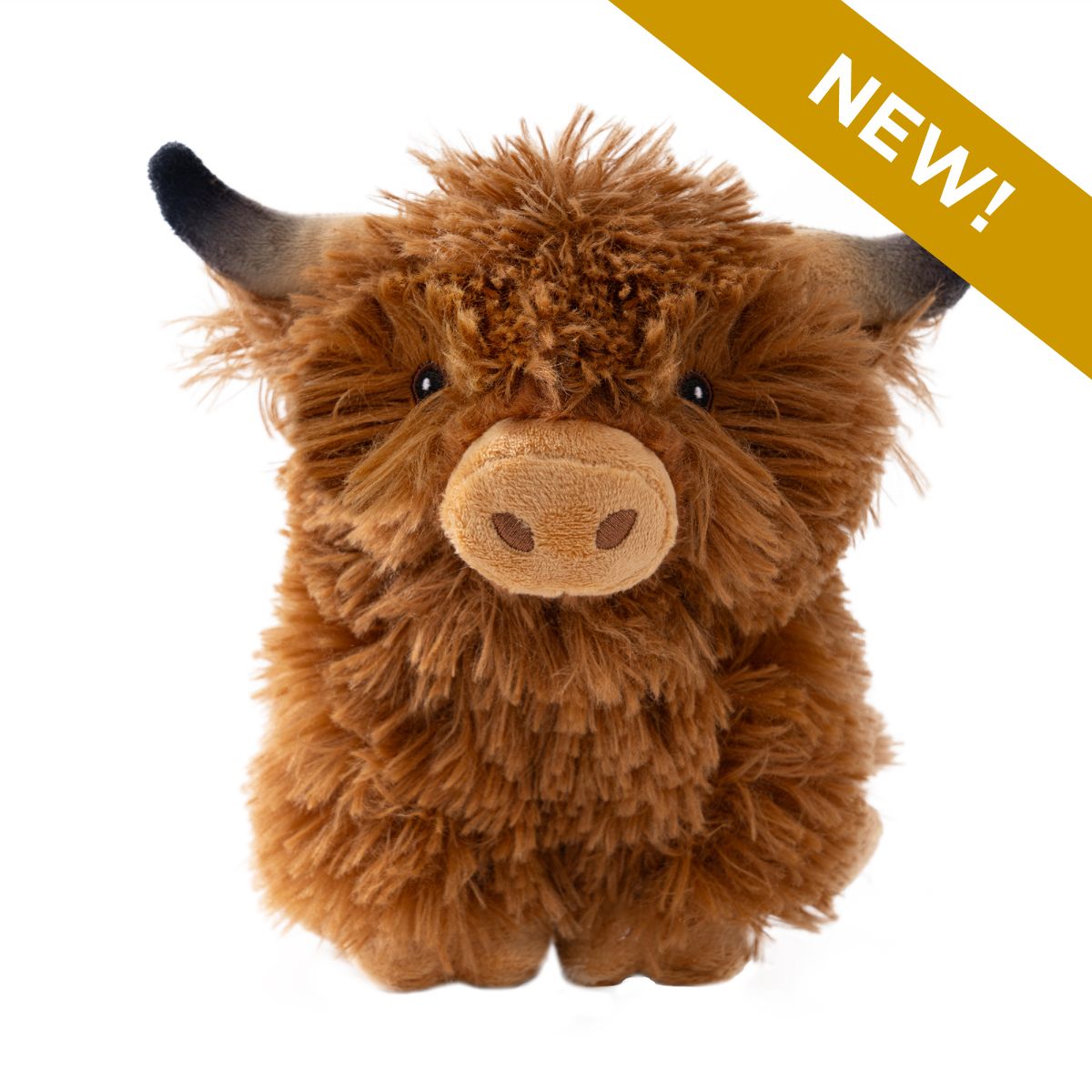 Tall Tails Highland Cow Dog Toy