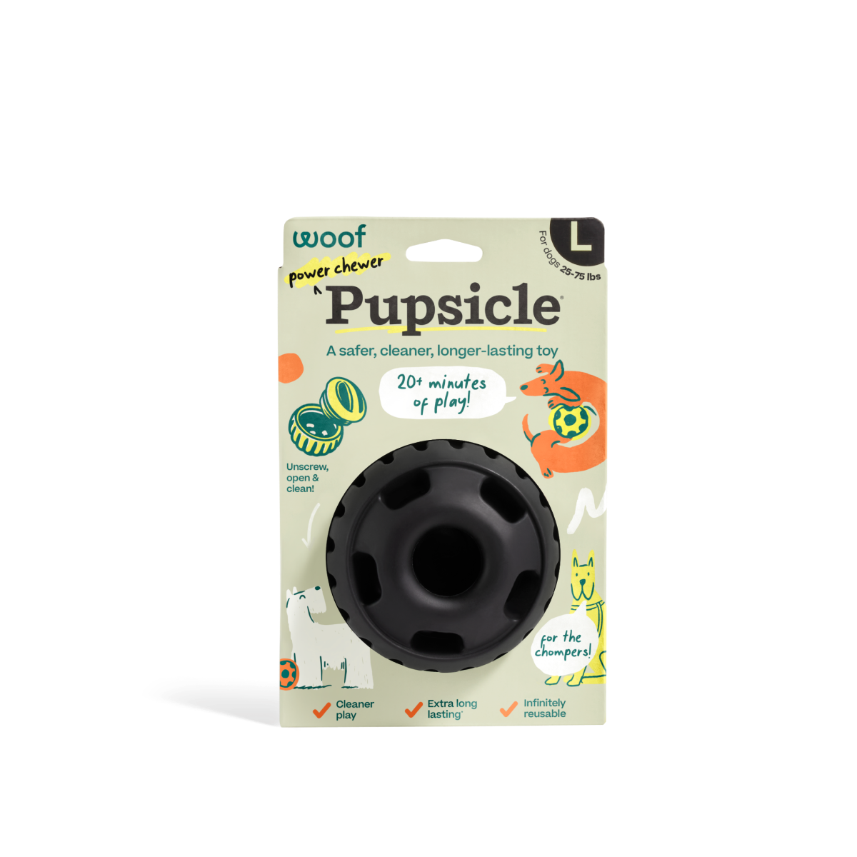 Woof Pupsicle Power Chewer