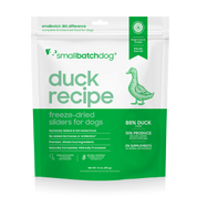 SmallBatch Freeze Dried Duck Sliders 14oz