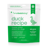 SmallBatch Freeze Dried Duck Sliders 14oz